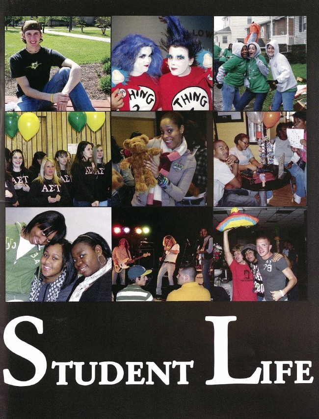 yearbook collage